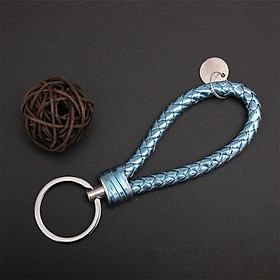 Key Chain Leather Key Ring Multicolor Woven Key Ring