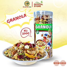 GRANOLA YẾN MẠCH SIÊU HẠT TÂN LỘC PHÁT HŨ 500G