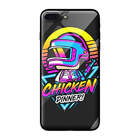 Ốp kính cho iPhone 8 Plus mẫu GAME PUP 1 - Hàng chính hãng