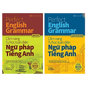 Ảnh bìa Combo 2 Cuốn Perfect English Grammar - Cẩm Nang Tự Học Toàn Diện Ngữ Pháp Tiếng Anh: Basic & Advanced