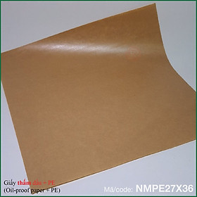 Mua GIẤY GÓI THỰC PHẨM TRÁNG PE SIZE 30x30cm  500 TỜ