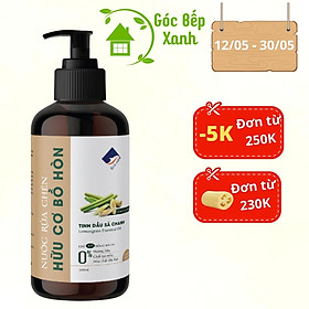 Nước Rửa Chén Hữu Cơ Bồ Hòn Và Tinh Dầu Sả Chanh 500ml thương hiệu Ecocare