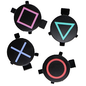 4pcs/đặt nút nhựa ABXY Nút sửa chữa thay thế bộ phận cho PS4 cho PS4