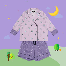 BT21 x HUNT Crop Pajama Set Koya HIPP91201T