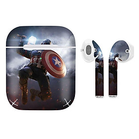 Mua Miếng dán skin cho AirPods in hình Avenger - AVG-0x000001 (AirPods  1 2  Pro  TWS  i12)