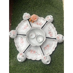 Mua Bộ bát đĩa hoa mặt trời 15 món(nhiều mẫu mới)