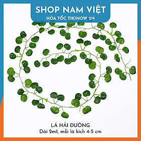 Dây Leo Lá Cây Nhân Tạo Trang Trí Sân Vườn, Nhà Cửa