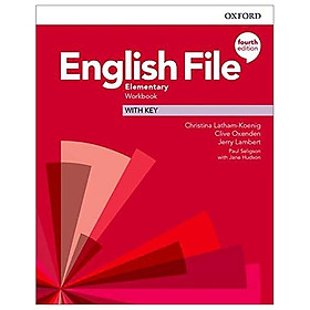 [Download Sách] English File 4th Edition: Elementary: Workbook With Key