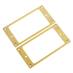 Guitar Humbucker Flat Bottom Surround Rings for Electric Guitar Accessories