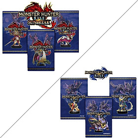 Set 3 Thẻ Game Monster Hunter Amiibo Nintendo Switch/Switch Lite/Wiii U/3DS NS