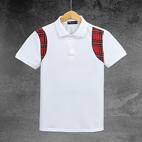 Áo thun nam cổ bẻ tay ngắn trẻ trung, chất liệu cotton cao cấp mẫu THUU36
