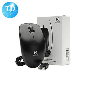 Chuột có dây Logitech B100 - Hàng chính hãng Digiworld phân phối