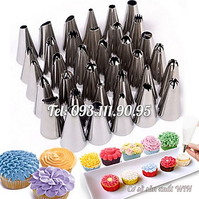Mua Bộ 6 đuôi bắt bông kem – Dụng cụ làm bánh kem – Mã số 1053