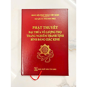 Sách - Kinh Phật Thuyết Đại Thừa Vô Lượng Trang Nghiêm Thanh Tịnh Bình Đẳng Giác Kinh (QB)