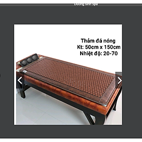 Mua Thảm Đá Nóng 50*150 Hỗ Trợ Giảm Đau Lưng Vai Gáy  Ngủ Ngon TẶNG 1 Túi Cao Dán Thảo Dược 50 Miếng