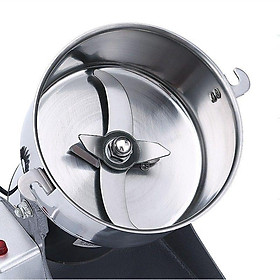 Mua MÁY XAY THỊT ĐA NĂNG CỐI INOX DUNG TÍCH 2 LÍT  250W - MÁY XAY NGŨ CỐC VÀ ĐỒ GIA VỊ GRINDER NGUỒN 220V