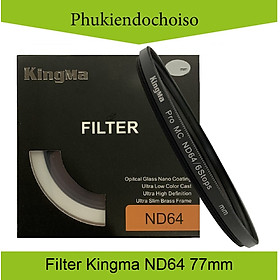 Kính lọc Kingma Pro MC ND64 (giảm 6 Stop), Hàng chính hãng
