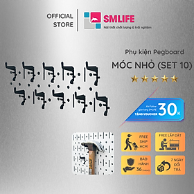 Mua Bộ 10 Móc Dụng Cụ Nhỏ Pegboard - Móc Treo Đồ Nghề Sử Dụng Với Bảng Treo Dụng Cụ Sửa Chữa Pegboard Cơ Khí SMLIFE