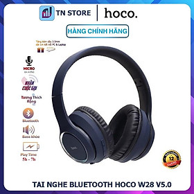 Mua Tai Nghe Trùm Tai Bluetooth W28 - Bluetooth V5.0 - Chống Ồn  Lọc Âm - Bảo Hành 12 Tháng