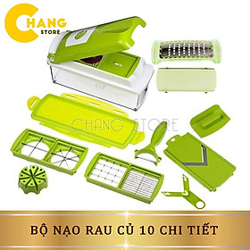 Mua Bộ Tỉa Củ Quả 10 Món Chất Liệu Nhựa Inox Cao Cấp Tiện Dụng Cho Mọi Nhà