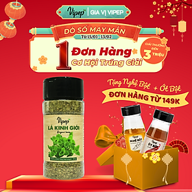 Lá Kinh Giới Vipep Hũ Nhựa 20g - Gia vị Vipep