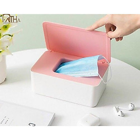 Mua Hộp Đựng Khẩu Trang  Khăn Giấy Thông Minh Tiện Lợi Chống Bụi Đa Năng