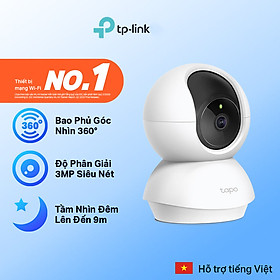 Mua Camera Wifi TP-Link Tapo C210 Độ Phân Giải 3MP Lưu trữ 256GB Giám Sát An Ninh - Hàng Chính Hãng