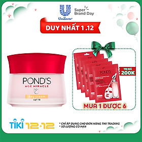 Kem Ngăn Ngừa Lão Hóa Pond's Age Miracle Ban Ngày SPF 18 PA++ (50g)