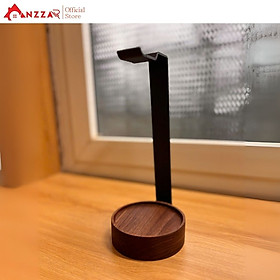 Mua GIÁ TREO TAI NGHE ĐẾ TRÒN – GỖ ÓC CHÓ NGUYÊN KHỐI & THÉP SƠN TĨNH ĐIỆN CAO CẤP