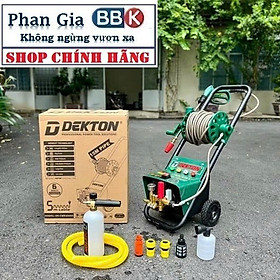 Mua Máy Rửa Xe DEKTON 3000W CWR3000A - Có Chỉnh Áp Linh Hoạt 180Bar - Lưu Lượng 14L/min - Chống Giật An Toàn  Bảo Hành 1 năm