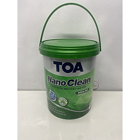 Sơn nước nội thất cao cấp Toa Nanoclean màu xanh da trời 7411_ 5L