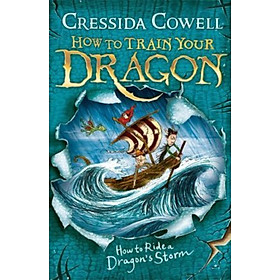 Hình ảnh Sách - How to Train Your Dragon: How to Ride a Dragon's Storm : Book 7 by Cressida Cowell (UK edition, paperback)