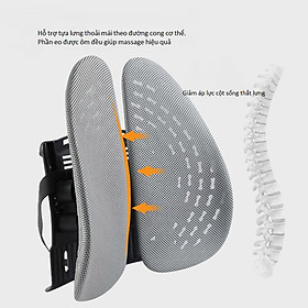 Mua Tựa Lưng Văn Phòng ButterFly Đệm Tựa Lưng Văn Phòng Dùng Được Cả Trên Ô Tô