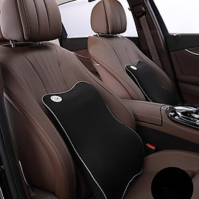 Đệm Tựa Lưng Bằng Cao Su Non Dùng Trên Xe Hơi Lucky Bobi Cao Cấp AZONE