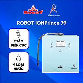 Mua Máy Lọc Nước Điện Giải Thông Minh Ion Kiềm ROBOT IonPrince 79 Để Bàn/ Treo Tường Tạo 9 Loại Nước Điện Giải Sử Dụng - Hàng Chính Hãng