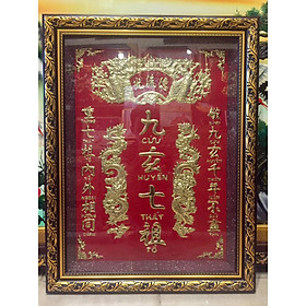 Mua Tranh đồng Cửu Huyền Thất Tổ - A240 ( 50x65cm )