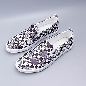 Giày lười nam - Slip on nam vải - A6256