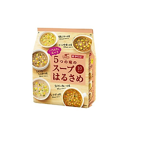 MIẾN NGŨ VỊ VÀ SOUP DAISHO NHẬT BẢN HARUSAME SOUP 5 TYPE 164.8G (10C/T)