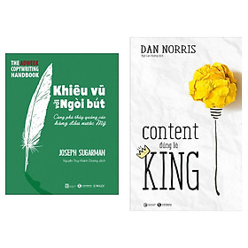 Download sách Combo Nghệ Thuật Bán Hàng: Khiêu Vũ Với Ngòi Bút + Content Đúng Là King