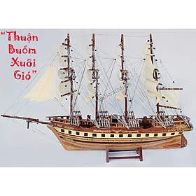 Mua Mô hình thuyền buôn France II chì 74cm Thuận Buồm Xuôi Gió
