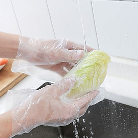 Mua Hộp 100 Găng Tay Nilong bảo vệ da tay   dùng trong chế biến thực phẩm  giặt đồ  làm bếp  làm vệ sinh