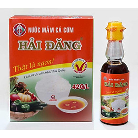 Hộp lốc 6 chai x 50ml – 42 độ – Nước Mắm Hải Đăng