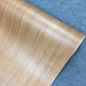Decal gỗ nâu vân nhỏ - Giấy dán tường bàn tủ có sẵn keo ( khổ 1,2m - Mẫu G10 )