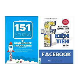 Combo 151 Ý Tưởng Khởi Nghiệp Và Bán Hàng Quảng Cáo Trên Facebook Tặng Sổ Tay Ý Tưởng Và Bookmark Hiệu Sách Mùa Hạ