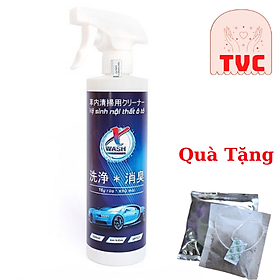 Xwash For Car - Vệ sinh không hóa chất, giúp sạch sẽ ô tô Tặng Kèm 1 Gói Trà Túi Lọc Wonmon