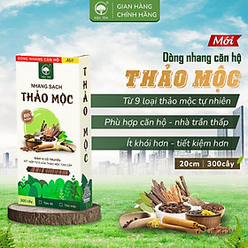Mua Nhang Thảo Mộc Cao Cấp 20cm 300 cây Mộc Lâm   Nhang Sạch Ít Khói  Hương Dịu Nhẹ Nhang Phòng Máy Lạnh