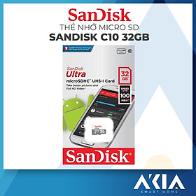 Hình ảnh Thẻ Nhớ SanDisk Ultra MicroSDXC UHS-1 100 MB/s Class 10 32GB/64GB/128GB - Hàng Chính Hãng