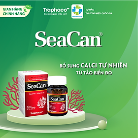 SEACAN - BỔ SUNG CALCI TỰ NHIÊN TỪ TẢO BIỂN ĐỎ