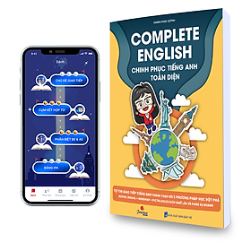 [Download Sách] Sách - Complete English - Chinh phục tiếng Anh giao tiếp toàn diện + Tặng kèm App học thông minh trọn đời