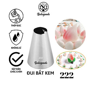 Mua Đui bắt kem 222  Đuôi bắt kem trang trí bánh bằng thép không gỉ đúc liền khối dày dặn  cứng cáp